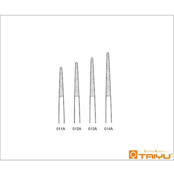 先細鑷子 折曲式 ダボ無 TYシリーズ TAIYU(大祐医科工業)