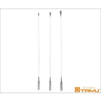 総輸胆管消息子 先端4・5・6mm 有効寸法23cm 黄銅製 3本セット - TAIYU(大祐医科工業)