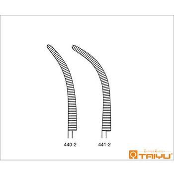 肺切ケリー鉗子 TYシリーズ TAIYU(大祐医科工業)