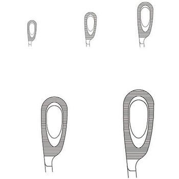 婦人科鉗子 胎盤用 ノーブランド