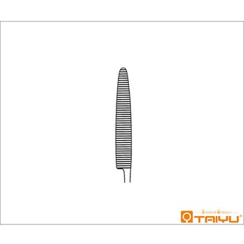 綿紗鉗子 消毒鉗子 直 ハズシ 全長24cm TAIYU(大祐医科工業)