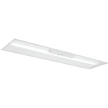 LEDライトユニット形ベースライト Myシリーズ 非常用照明器具 電源別置形 40形 埋込形 300幅 グレアカット[AB](省電力)タイプ 【受注生産品】 - 三菱電機