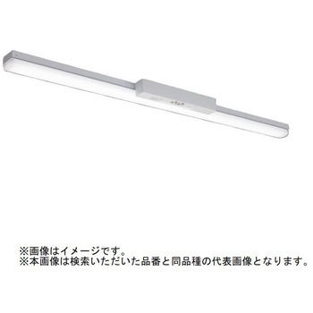 LEDライトユニット形ベースライト Myシリーズ 非常用照明器具 電池内蔵形 40形 直付形 トラフタイプ 一般タイプ 三菱電機