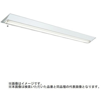 LEDライトユニット形ベースライト Myシリーズ 工場・倉庫用クリーンルーム向 40形 直付形 逆富士タイプ 230幅 グレアカット[ABタイプ](省電力タイプ) 【受注生産品】 三菱電機