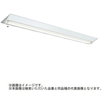 LEDライトユニット形ベースライト Myシリーズ 工場・倉庫用クリーンルーム向 40形 直付形 逆富士タイプ 230幅  グレアカット[ABタイプ](一般タイプ) 【受注生産品】 三菱電機