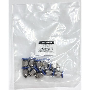 MPC6-M5-10 �����^�b�`�p�� �X�g���[�g ���m�^���E �˂��̎��M �K���`���[�u�O�a6mm 1��(10��) 60725309