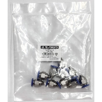 MPC6-M6-10 �����^�b�`�p�� �X�g���[�g ���m�^���E �˂��̎��M �K���`���[�u�O�a6mm 1��(10��) 60725318