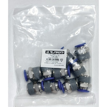 MPC10-04-10 �����^�b�`�p�� �X�g���[�g ���m�^���E �˂��̎��PT �K���`���[�u�O�a10mm 1��(10��) 60725388