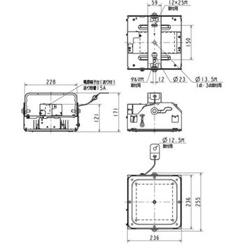 高天井用ベースライト GTシリーズ 一般形 電源一体型 SGモデル 【受注生産品】 - 三菱電機