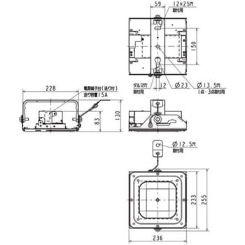 高天井用ベースライト GTシリーズ 一般形 電源一体型 HGモデル 【受注生産品】 - 三菱電機