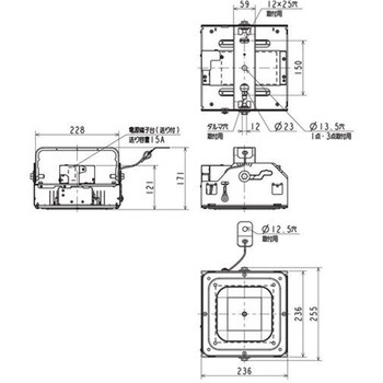 高天井用ベースライト GTシリーズ 一般形 電源一体型 HGモデル 【受注生産品】 - 三菱電機