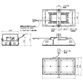 高天井用ベースライト GTシリーズ 産業用 電源一体型 軒下(防雨・防湿・耐塵・防噴流形・軒下用) 【受注生産品】 三菱電機
