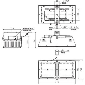 高天井用ベースライト GTシリーズ 一般形 電源一体型 SGモデル 【受注生産品】 三菱電機