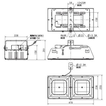 高天井用ベースライト GTシリーズ 一般形 RGモデル 【受注生産品】 三菱電機