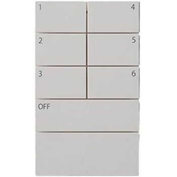 照明制御 MILCO.CONNECT 専用リモコン シーンリモコン(壁付可) 【受注生産品】 三菱電機