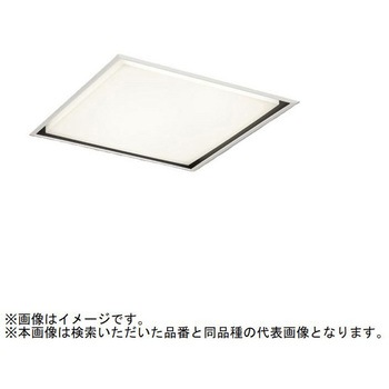 スクエアライト LEDライトユニット形 Myシリーズ [パネルタイプ] 埋込形 □450化粧枠タイプ(黒バッフル) 【受注生産品】 三菱電機