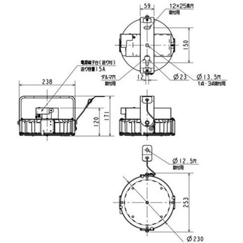 高天井用ベースライト GTシリーズ 一般形 電源一体型 SGモデル [丸タイプ]【受注生産品】 三菱電機