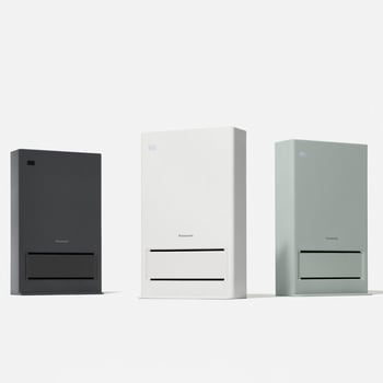 ナノイーX搭載セラミックファンヒーター(グレー) - Panasonic(パナソニック)