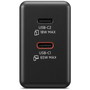 Lenovo 65W デュアルUSB Type-C GaN ACアダプター レノボ・ジャパン(Lenovo)