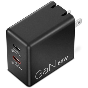 Lenovo 65W デュアルUSB Type-C GaN ACアダプター レノボ・ジャパン(Lenovo)
