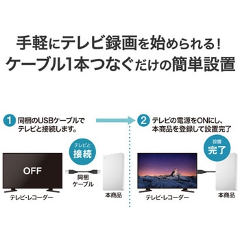 USB 5Gbps対応ポータブルHDD 2TB ホワイト - I ・O DATA(アイ・オー・データ)