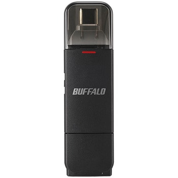 USB3.2G2 C/A 中低速スティックSSD 1TB ブラック BUFFALO(バッファロー)