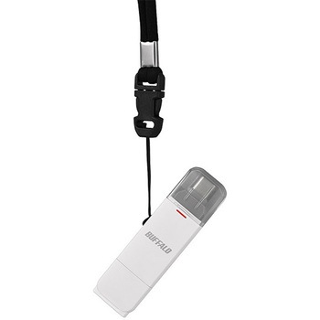 USB3.2G2 C/A 中低速スティックSSD 2TB ホワイト BUFFALO(バッファロー)