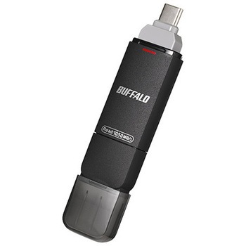 USB3.2G2 C/A 高速帯スティックSSD 250GB ブラック BUFFALO(バッファロー)