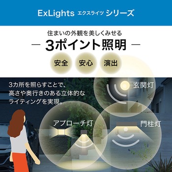 ExLights ソーラーライト FLAG タカショー