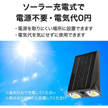 ExLights ソーラーウォールライト Mantis タカショー