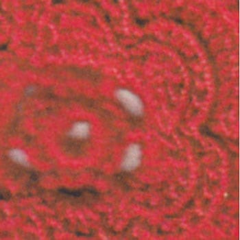 シルクレース糸 #8 16号80m色 ダイヤフェザー