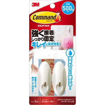 CMW1-WR ���܂��ɂ��g����R�}���h�t�b�N(���C���[�t�b�N) 3M(�X���[�G��) �S�� �A��1 60766073