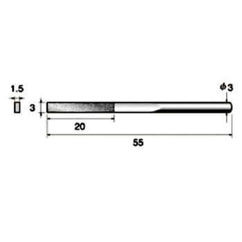 電着ダイヤモンドヤスリ NSK(ナカニシ)