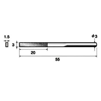 電着ダイヤモンドヤスリ NSK(ナカニシ)