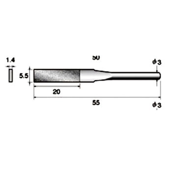 電着ダイヤモンドヤスリ NSK(ナカニシ)