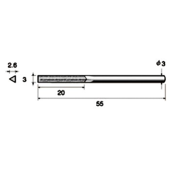 電着ダイヤモンドヤスリ NSK(ナカニシ)
