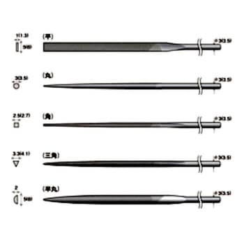 精密鉄鋼ヤスリセット 5本入 NSK(ナカニシ)