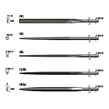 精密鉄鋼ヤスリセット 5本入 NSK(ナカニシ)