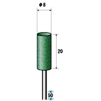 グリーンポリッシャーGC砥粒10本入 - NSK(ナカニシ)