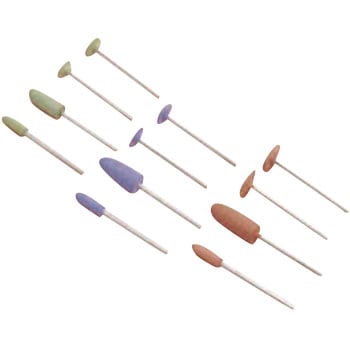 ゴム砥石セット 12本入 NSK(ナカニシ)