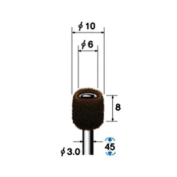 ファイバーサンダー 5本入 NSK(ナカニシ)