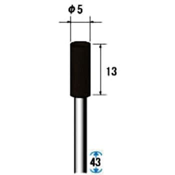 ブラウン砥石 10本入 NSK(ナカニシ)