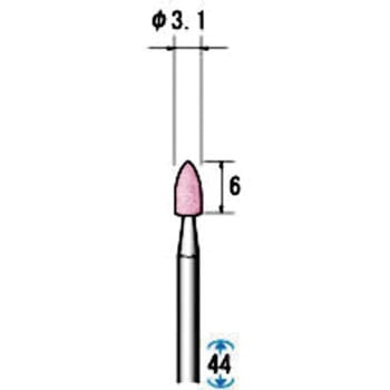 軸付砥石 10本入 NSK(ナカニシ)