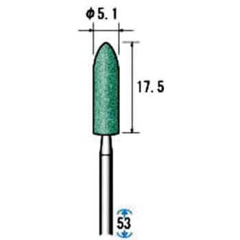軸付砥石 10本入 NSK(ナカニシ)