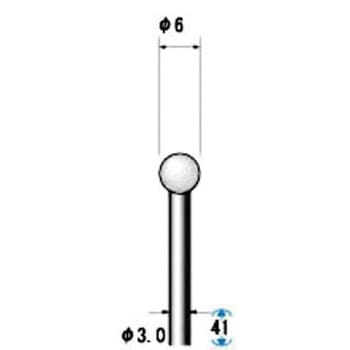軸付砥石 10本入 NSK(ナカニシ)