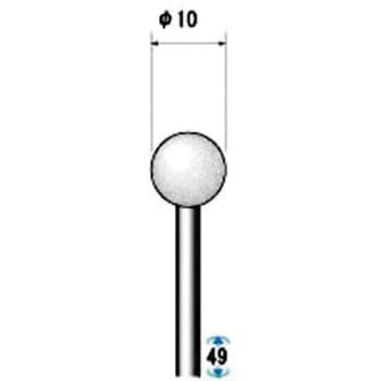 軸付砥石 10本入 NSK(ナカニシ)