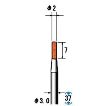 軸付砥石 10本入 NSK(ナカニシ)