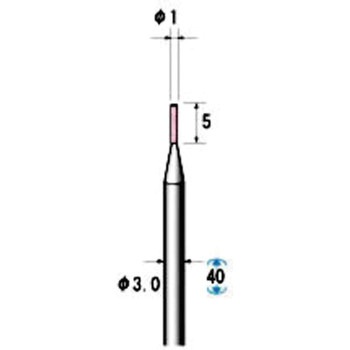 軸付砥石 10本入 NSK(ナカニシ)