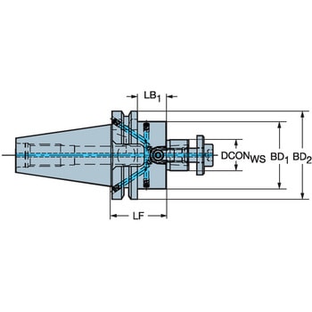 MAS-BT 403 アーバアダプタ サンドビック