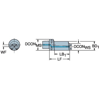 Coromant Capto ボーリングバーアダプタ サンドビック